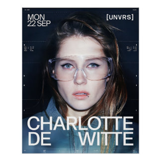 Charlotte de Witte [UNVRS]  Poster