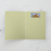 Charlotte der Cavalier mit Carolina-Wren-Karte Karte (Innenseite)