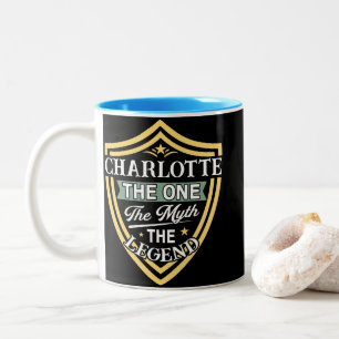 Charlotte Die Eine Der Mythos Die Legende Zweifarbige Tasse