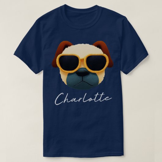 Charlotte Dog T-Shirt (Design vorne)