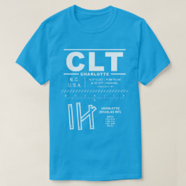 Charlotte Douglas Int'l Airport CLT T - Shirt