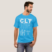 Charlotte Douglas Int'l Airport CLT T - Shirt (Vorne ganz)