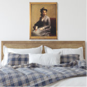 Charlotte Dubourg 1882 Leinwanddruck (Insitu (Schlafzimmer))