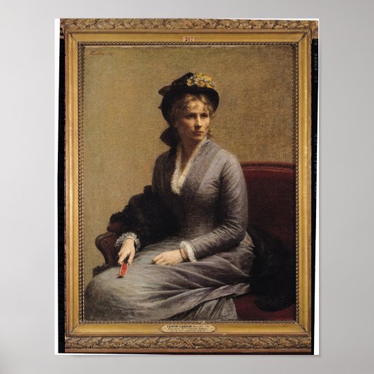 Charlotte Dubourg 1882 Poster (Vorne)