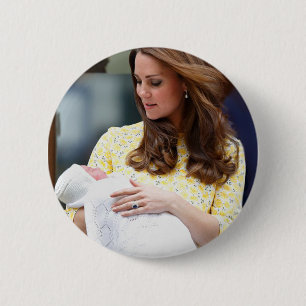 Charlotte Elizabeth Diana - Briten sind Kate Button