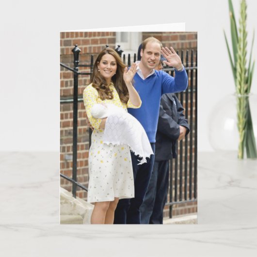 Charlotte Elizabeth Diana - Briten sind Kate Karte (Vorderseite)