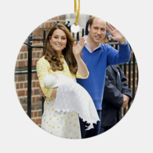 Charlotte Elizabeth Diana - Briten sind Kate Keramik Ornament
