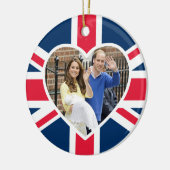 Charlotte Elizabeth Diana - Briten sind Kate Keramik Ornament (Links)