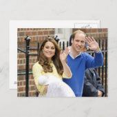 Charlotte Elizabeth Diana - Briten sind Kate Postkarte (Vorne/Hinten)