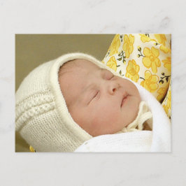 Charlotte Elizabeth Diana - British Will Kate Postkarte