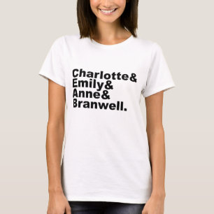 Charlotte Emily Anne Branwell  Bronte-Geschwister T-Shirt