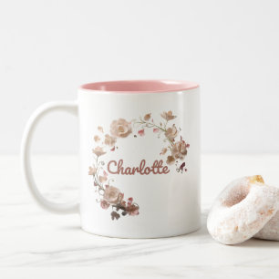 Charlotte Floral Tasse