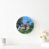 Charlotte - Genesee Lighthouse clock Runde Wanduhr (Zuhause)