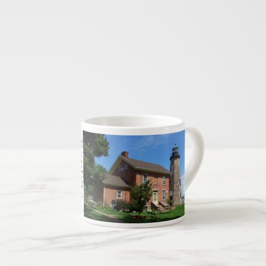 Charlotte Genesee Lighthouse Espresso Tasse (Vorderseite Rechts)