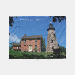 Charlotte Genesee Lighthouse Fleece Decke