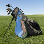 Charlotte Genesee Lighthouse Golfhandtuch (Gras)