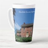 Charlotte Genesee Lighthouse Latte Tasse (Linke Ecke)