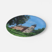 Charlotte Genesee Lighthouse Papierplatte Pappteller (Schrägansicht)