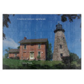 Charlotte Genesee Lighthouse Schneidebrett (Vorderseite)