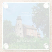 Charlotte - Genesee Lighthouse Untersetzer (Rückseite)