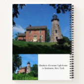 Charlotte Genessee Lighthouse Notebook Notizblock (Rückseite)