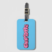 Charlotte Gepäckanhänger (Vorderseite Vertikal)