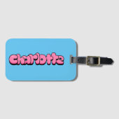 Charlotte Gepäckanhänger (Vorderseite (Horizontal))