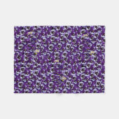 Charlotte Girls Name Logo, Fleecedecke (Vorderseite (Horizontal))