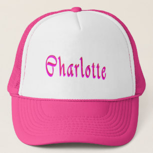 Charlotte Girls Name Logo, Truckerkappe