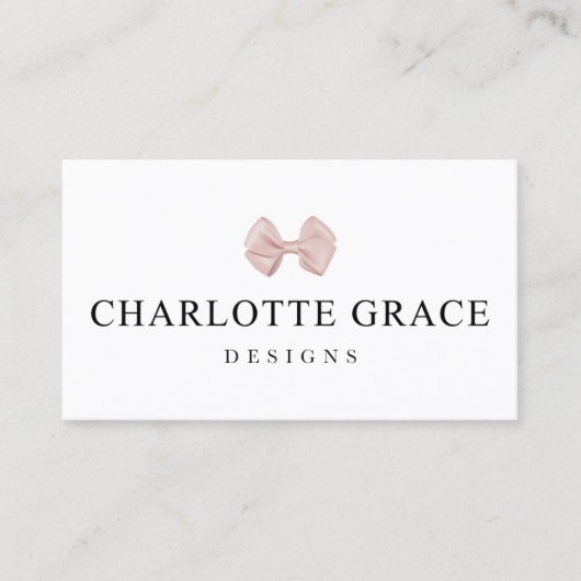 Charlotte Grace Visitenkarte (Vorderseite)