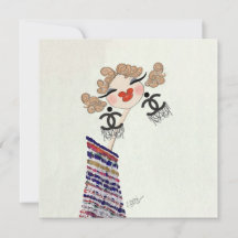 Charlotte ist eine glückliche Mode-Illustration