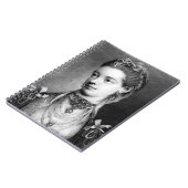 Charlotte, Königin von Großbritannien - Thomas Fry Notizblock (Linke Seite)