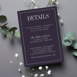 Charlotte | Kurierte Farben | Details Begleitkarte