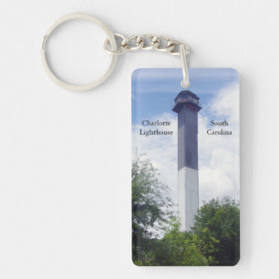 Charlotte Lighthouse Acrylschlüsselkette Schlüsselanhänger