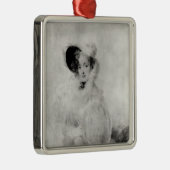 Charlotte Louise Eleonore Adelaide d'Osmond Silbernes Ornament (Rechts)