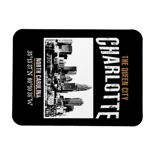 Charlotte Magnet (Horizontal)