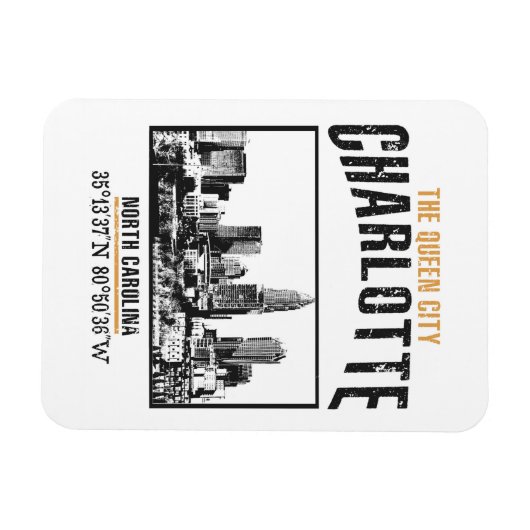 Charlotte Magnet (Horizontal)