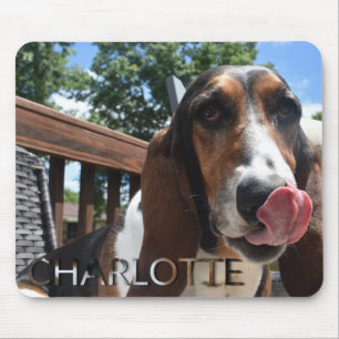 Charlotte-Mauspad (groß) Mousepad