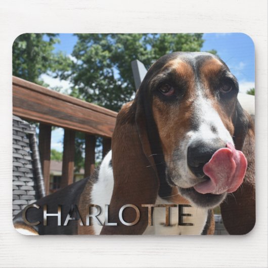Charlotte-Mauspad (groß) Mousepad (Vorne)
