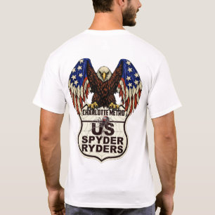 Charlotte Metro Kapitel - Adler-Logo 2s T-Shirt