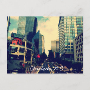 Charlotte, N.C. Postkarte