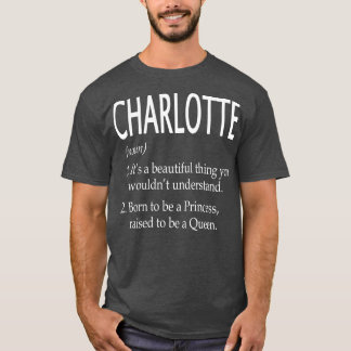 Charlotte Name Geschenk 174 T-Shirt