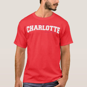 Charlotte Name Limitierte Auflage Lustig Retro Vin T-Shirt