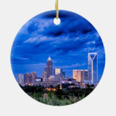 Charlotte nc keramikornament (Hinten)