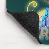 Charlotte, nc mousepad (Ecke)