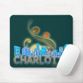 Charlotte, nc mousepad (Mit Mouse)