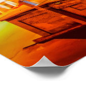 Charlotte, NC Poster (Ecke)