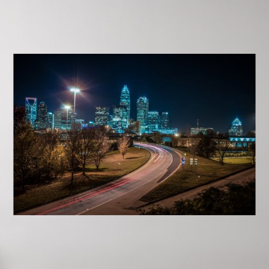 Charlotte, NC Poster (Vorne)