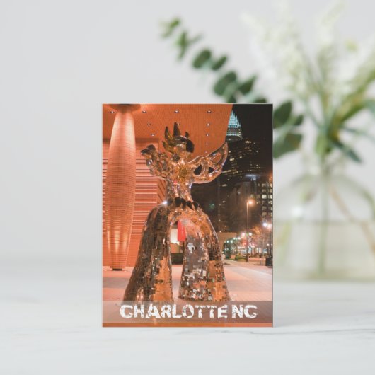 Charlotte nc postkarte (Stehend Vorderseite)