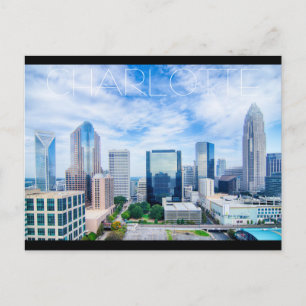 Charlotte NC Postkarte